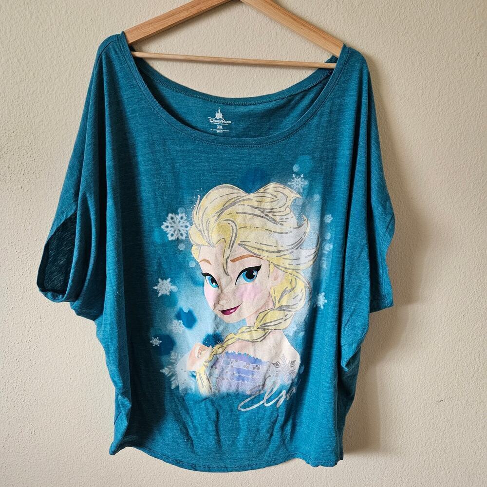 Disney Parks Elsa Plus Size Tshirt XXL